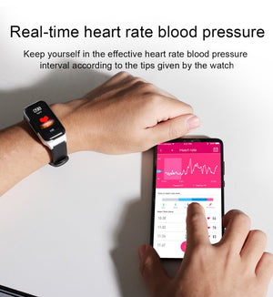 Smart Watch w/ Integrated Wireless Ear Buds