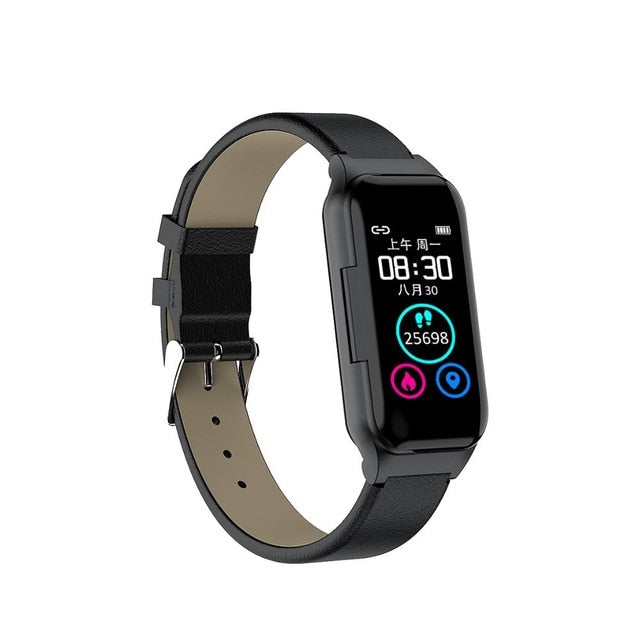 Smart Watch w/ Integrated Wireless Ear Buds