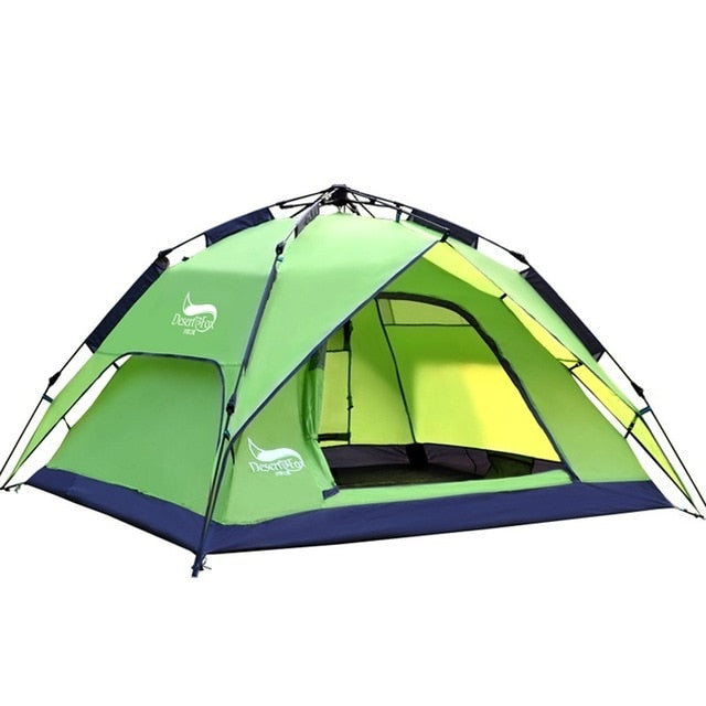 Desert&Fox 3-4 Person, Fast Setup Backpacking Tent