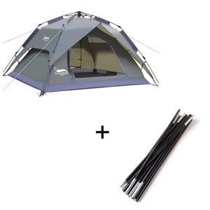 Desert&Fox 3-4 Person, Fast Setup Backpacking Tent